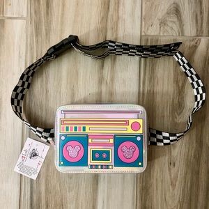 Disney Parks Mousercise Cassette Player Waist Bag